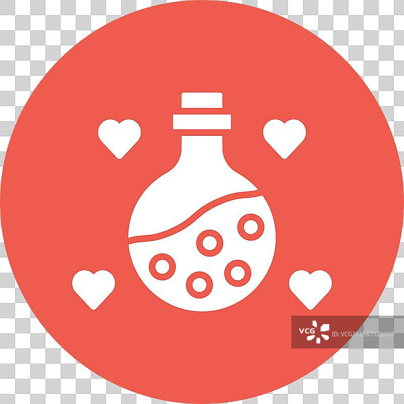 爱情药水图标设计图片素材