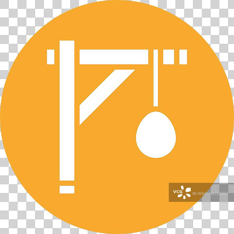 绞刑架图标设计图片素材