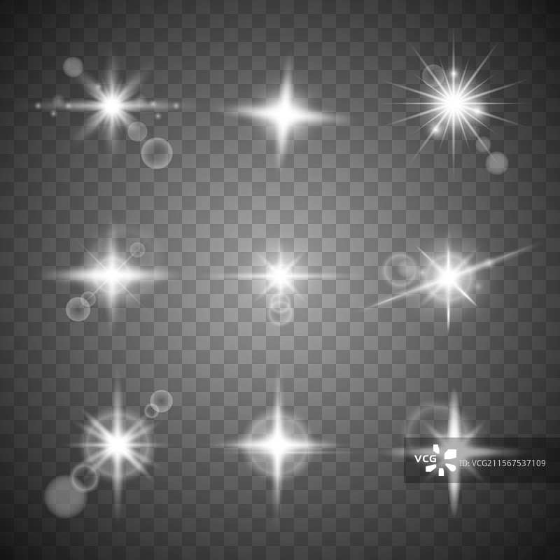 网页设计的镜头光晕效果图片素材