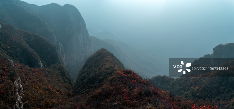 太行五指山风景风光图片素材