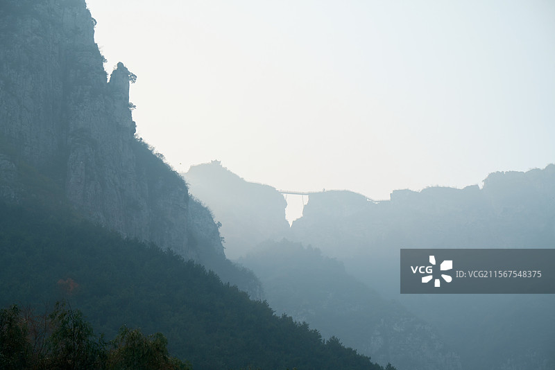太行五指山风景风光图片素材