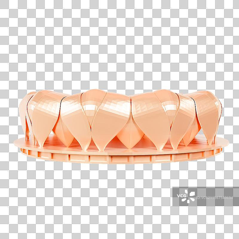 3D渲染的杭州奥体中心主体育馆杭州城市建筑元素图片素材