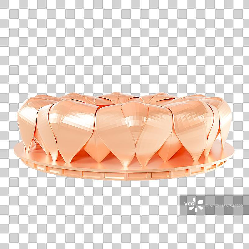 3D渲染的杭州奥体中心主体育馆杭州城市建筑元素图片素材