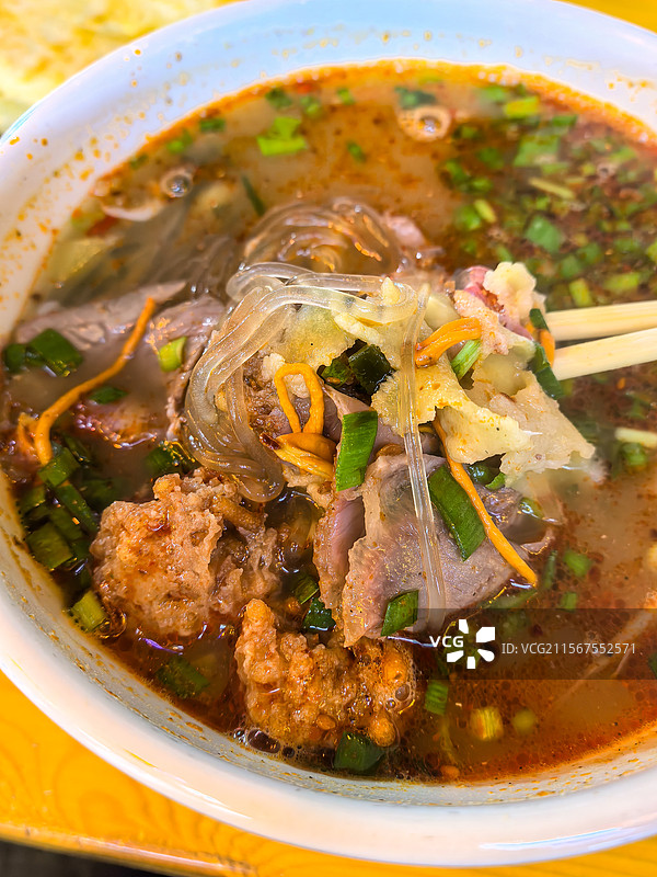 豫菜洛阳不翻汤特色美食小吃特写图片素材