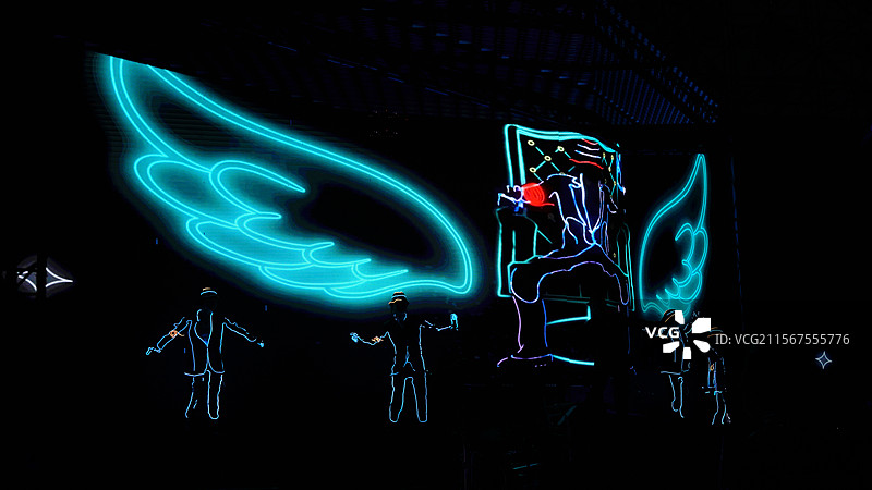 未来感舞台图片素材