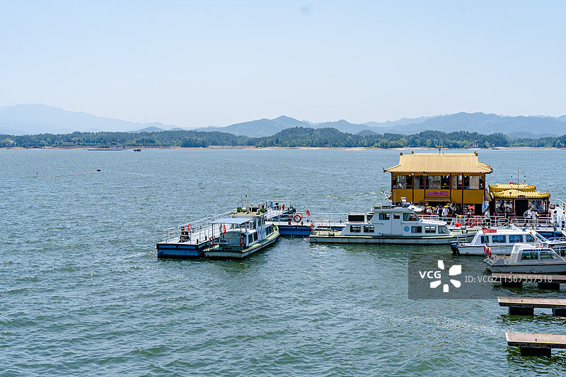 六安万佛湖旅游风景区图片素材
