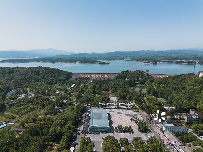 六安万佛湖旅游风景区图片素材