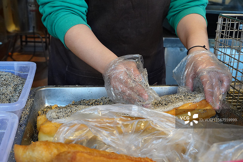 油条包麻糍图片素材