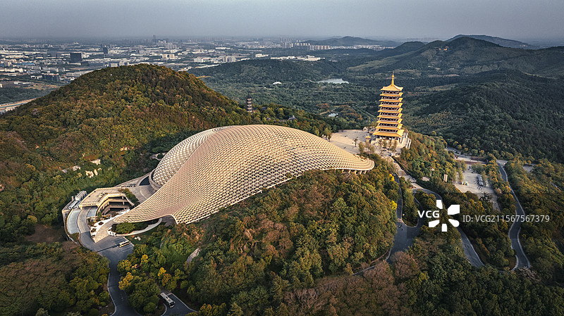 南京市牛首山佛顶寺图片素材