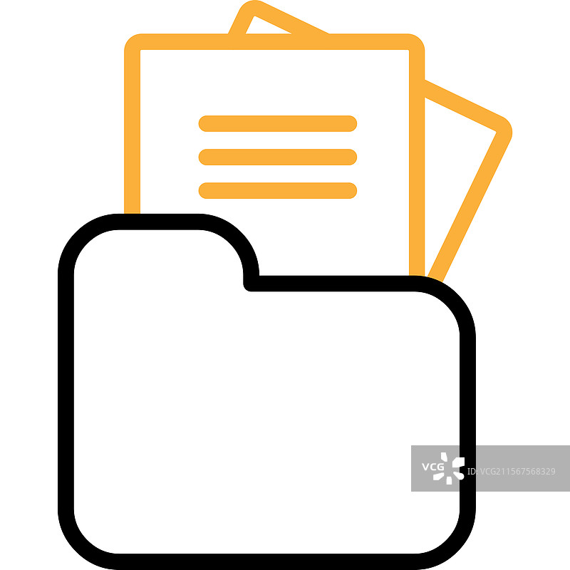 双色文件夹组工具图形设计图标图片素材