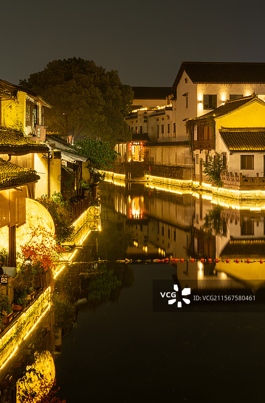 绍兴，仓桥直街，鲁迅故里图片素材