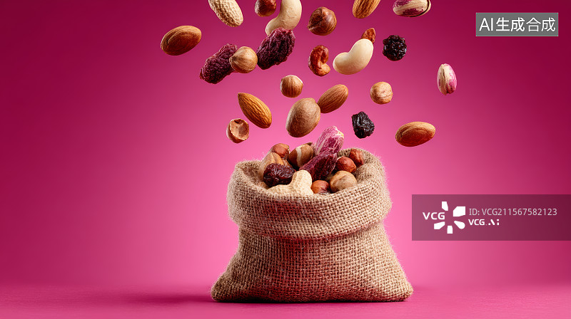 【AI数字艺术】开心果 花生 坚果图片素材