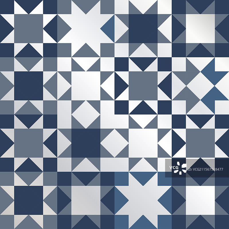 深蓝拼接几何背景图案图片素材