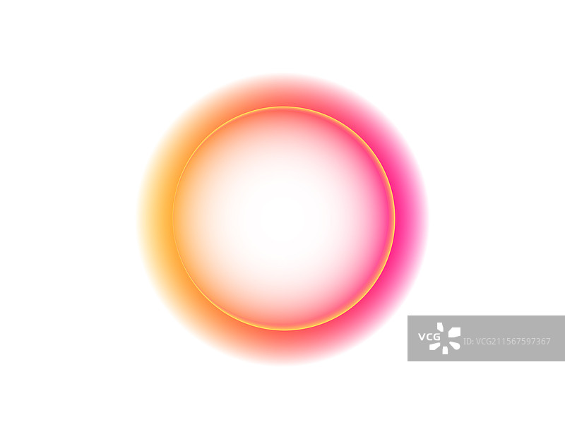 柔和光环效果的辐射圆形渐变图片素材