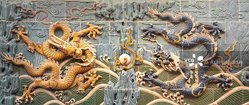 九龙图图片素材