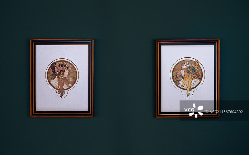 无锡穆夏展繁华美术馆图片素材