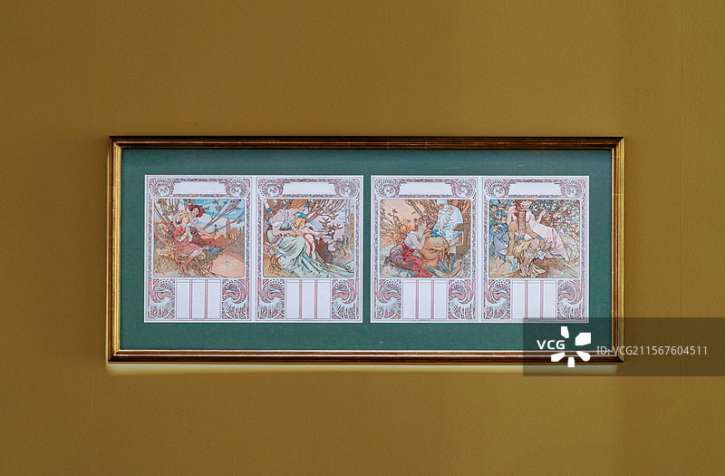 无锡穆夏展繁华美术馆图片素材