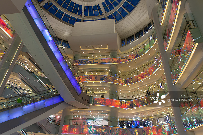 王府井apm购物中心图片素材