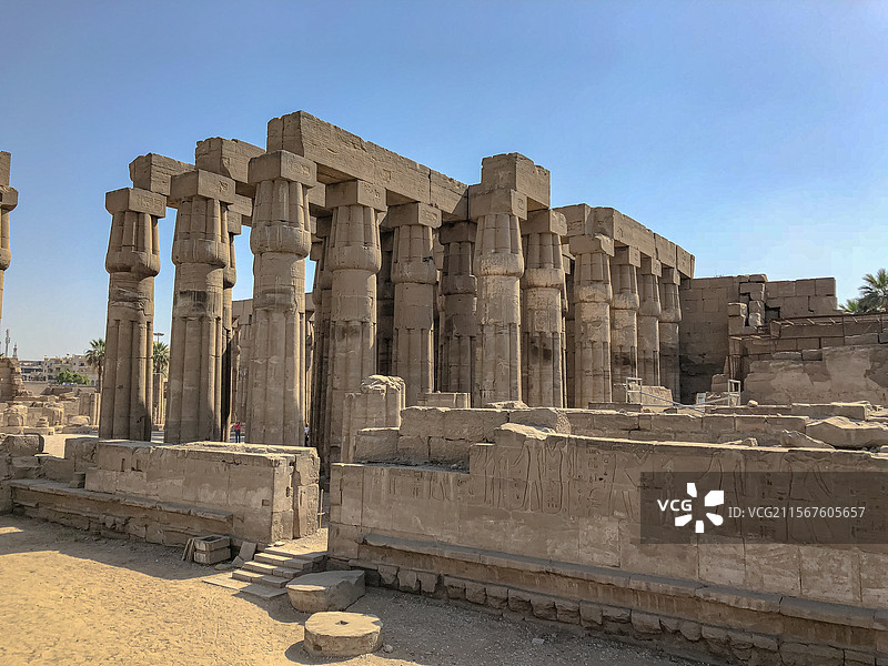 埃及旅行 卢克索 卢克索神庙 埃及神庙 古埃及文明图片素材