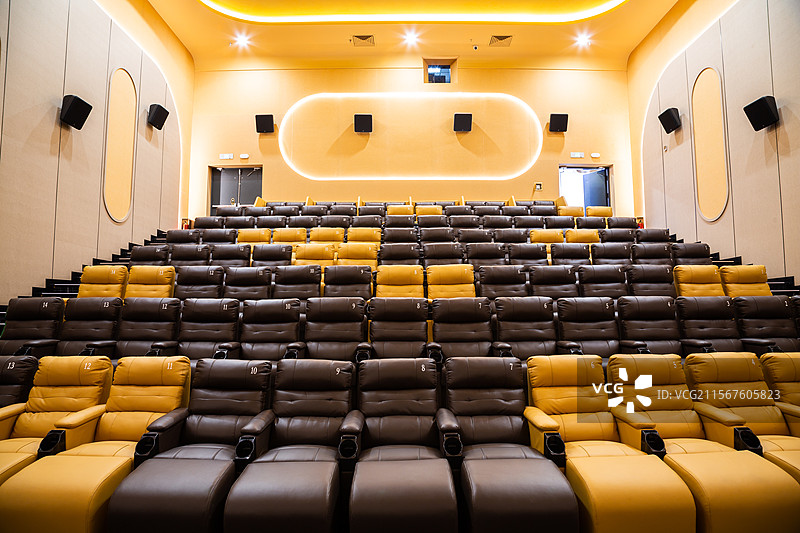 电影院沙发座椅图片素材