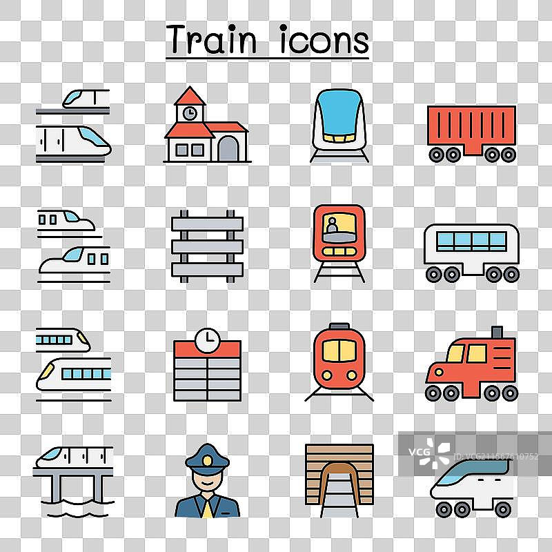 训练集颜色线条风格图片素材