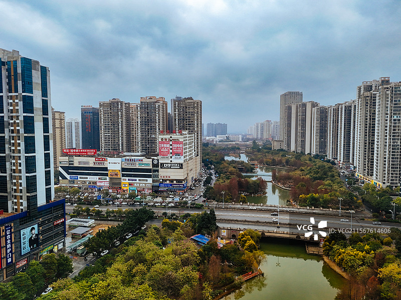 来宾市 兴宾区 盘古大道 平西村 城市图片素材