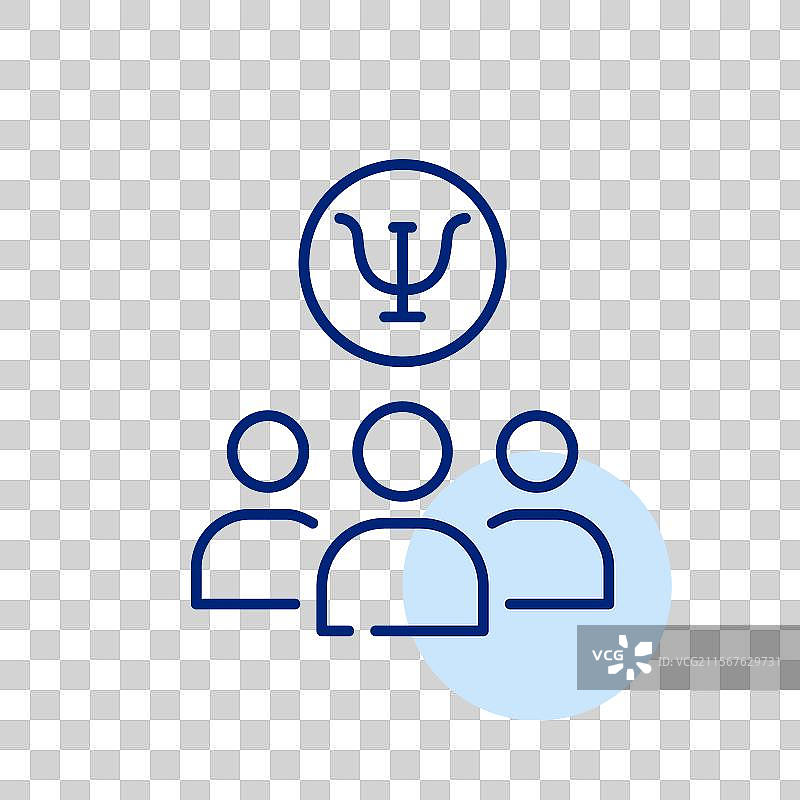 小组咨询集体心理健康图片素材