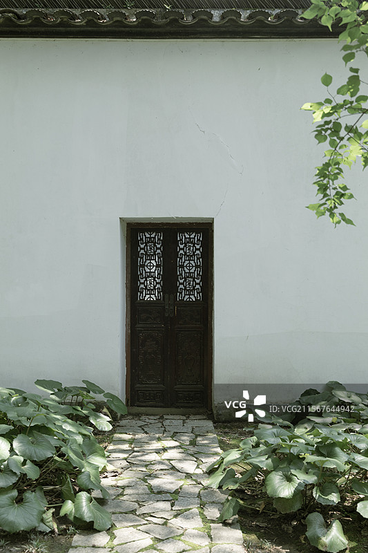 园林中式园林公园风景绿色植物美景绿植夏天郁郁葱葱养眼手机壁纸电脑壁纸电脑屏保屏保壁纸亭台小桥流水江南图片素材