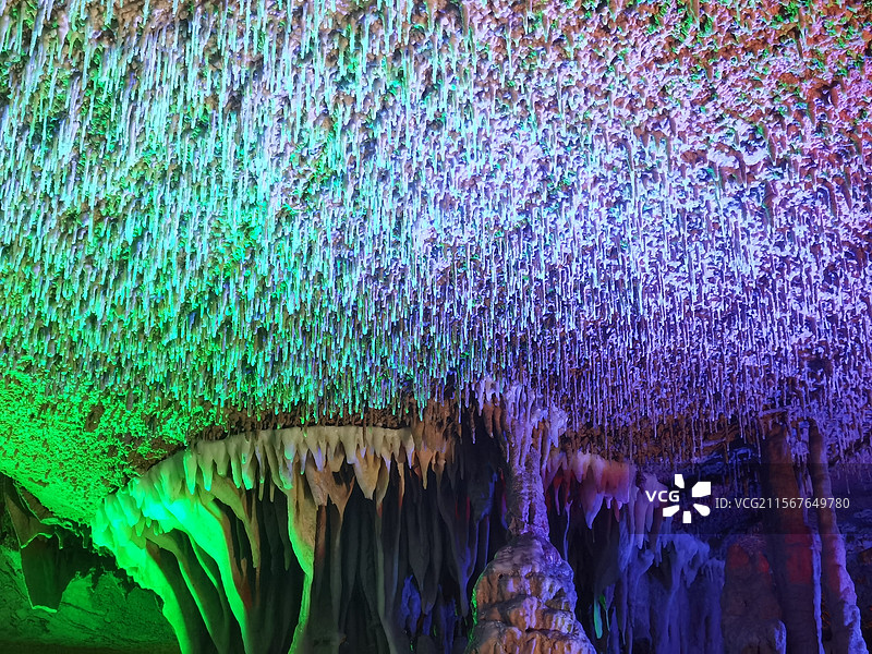 安徽池州石台蓬莱仙境图片素材