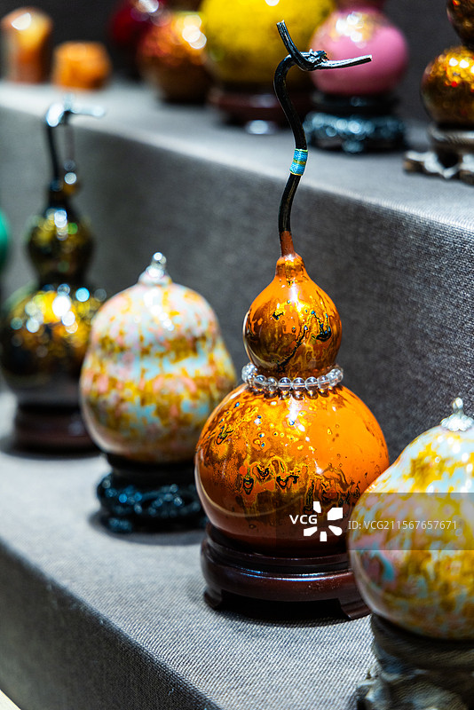 福建大漆漆器葫芦图片素材