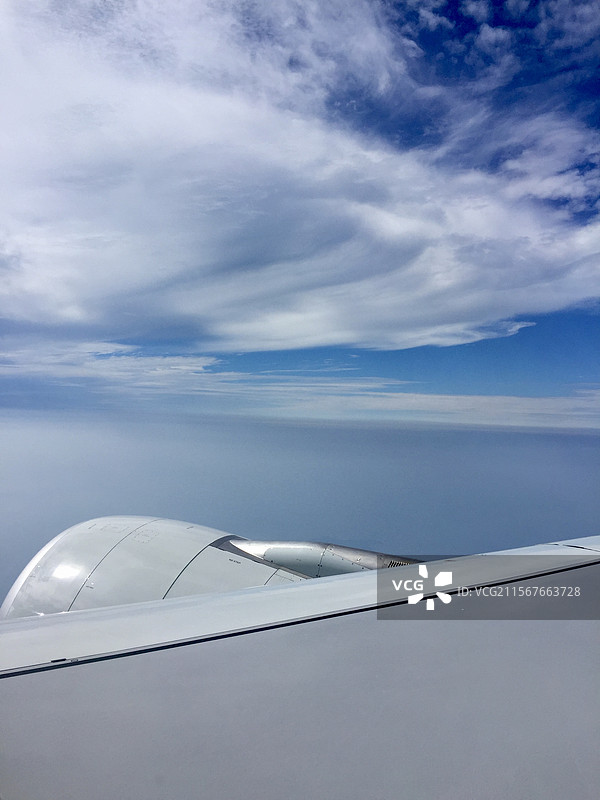 机窗外的风景图片素材