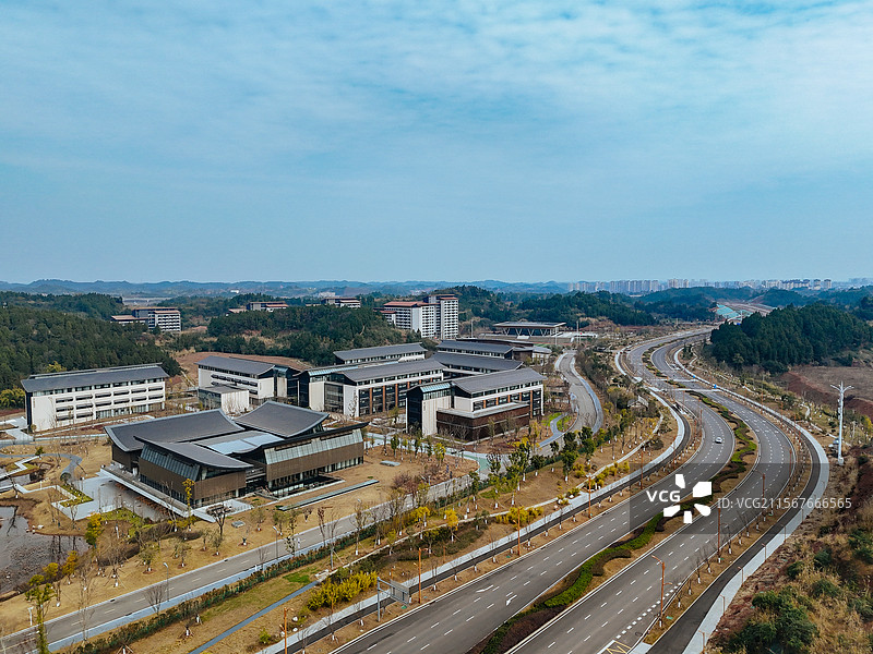 成都美术学院 川音美 资阳 雁江区 资州大道 校园图片素材