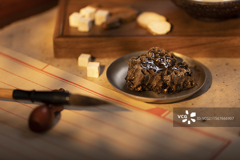 养生的蜂巢（蜂房）和蜂蜜图片素材