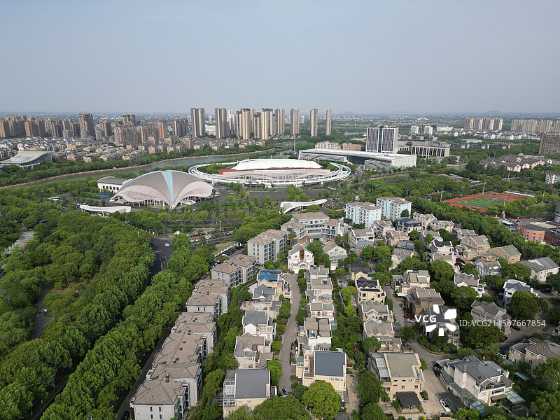 浙江嘉兴平湖东湖图片素材