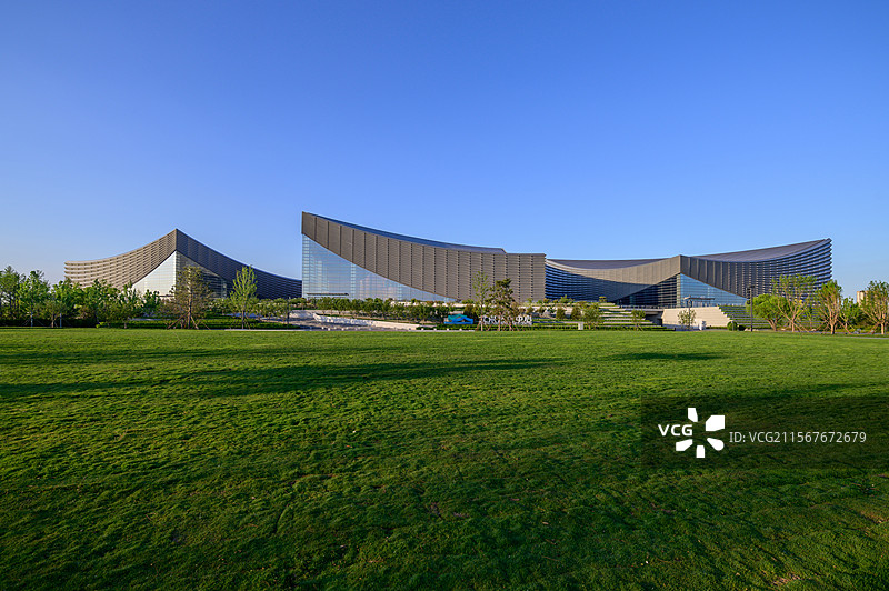 北京通州副中心 北京艺术中心图片素材