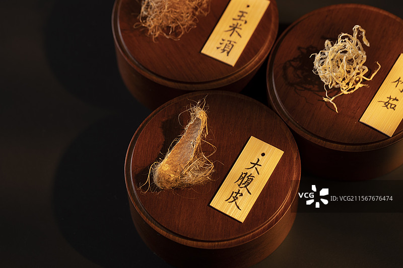 多种中药材图片素材