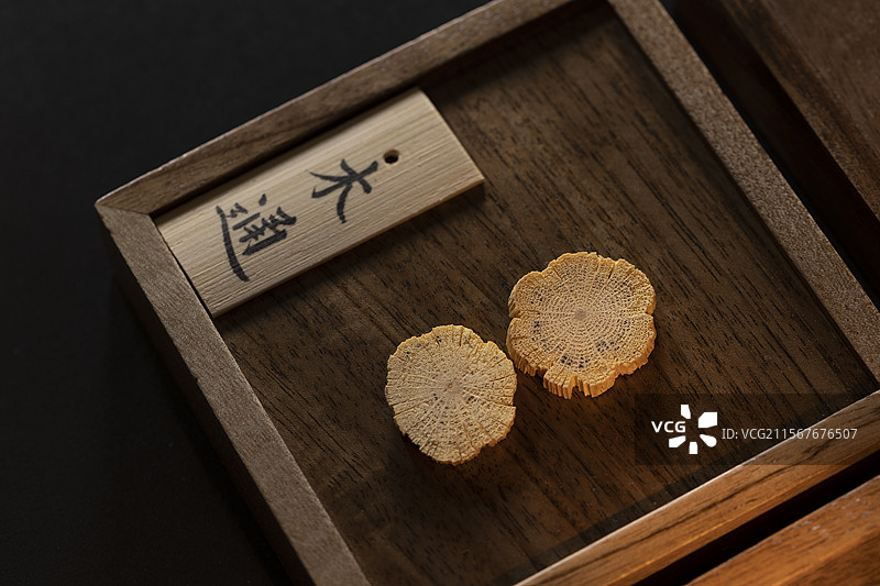 中药材木通图片素材