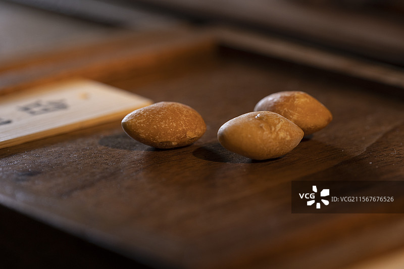 中药材白果图片素材