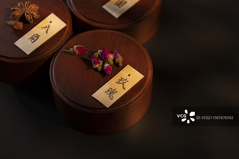 中药材玫瑰花图片素材