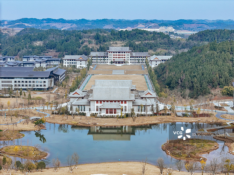 成都美术学院 川音美 资阳 雁江区 资州大道 校园图片素材