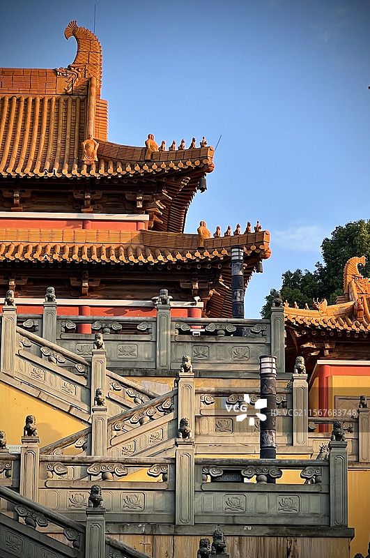 南京方山定林寺图片素材