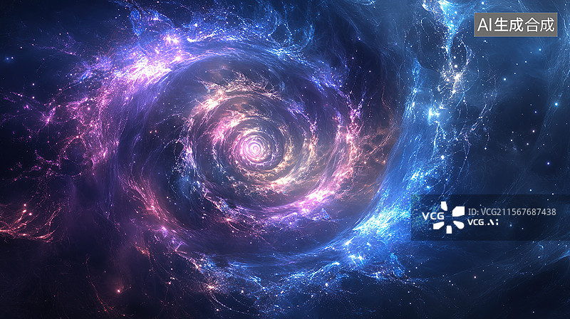 【AI数字艺术】科技背景图片素材