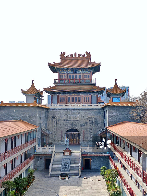 西五台大殿图片素材