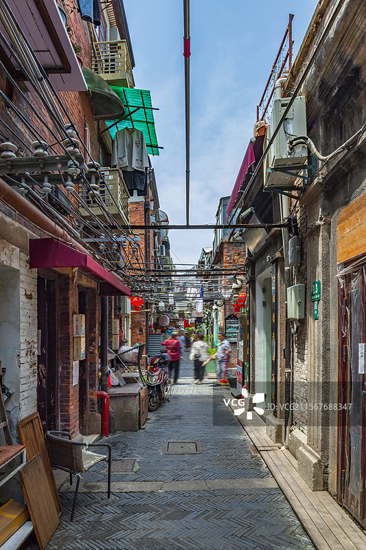 上海石库门建筑 田子坊图片素材