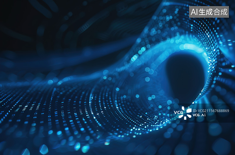 【AI数字艺术】科技背景图片素材