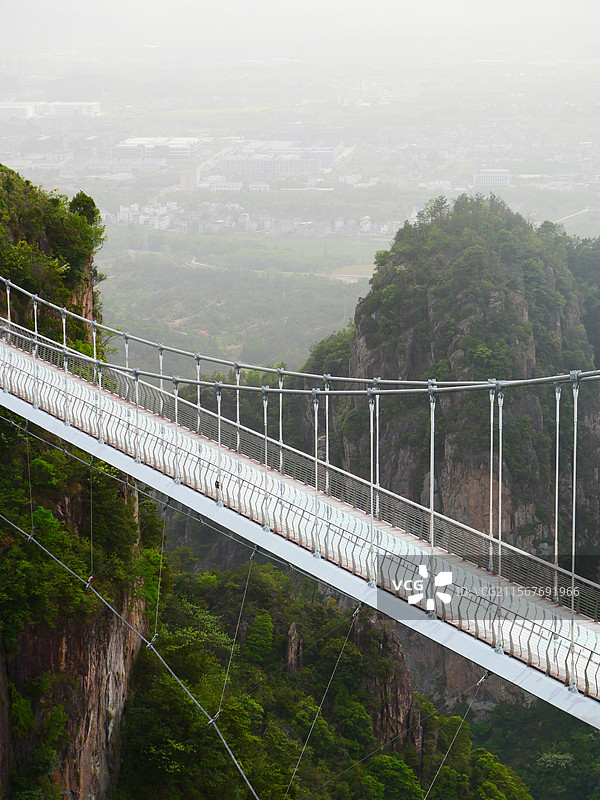 天台山会仙桥图片素材