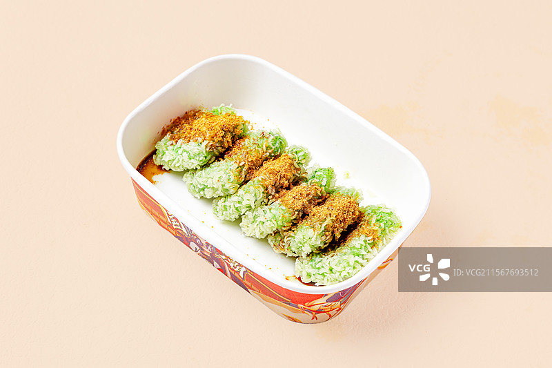 油炸小米糕图片素材