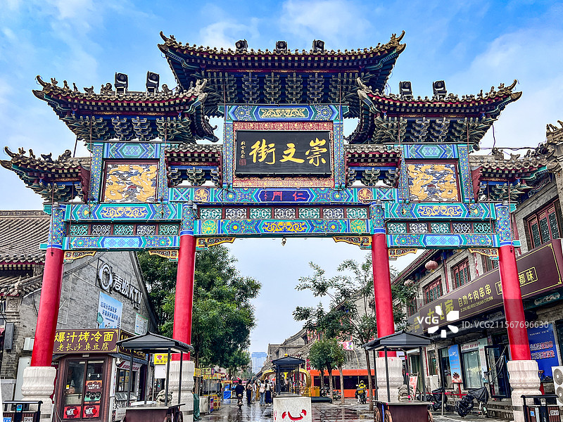 崇文街图片素材