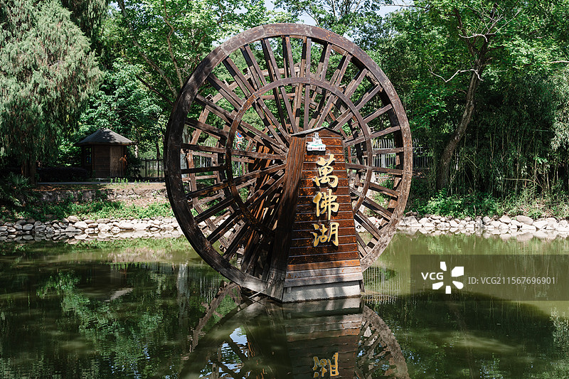 六安万佛湖旅游风景区图片素材