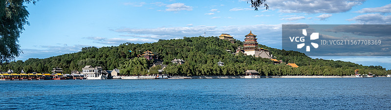 颐和园全景图片素材